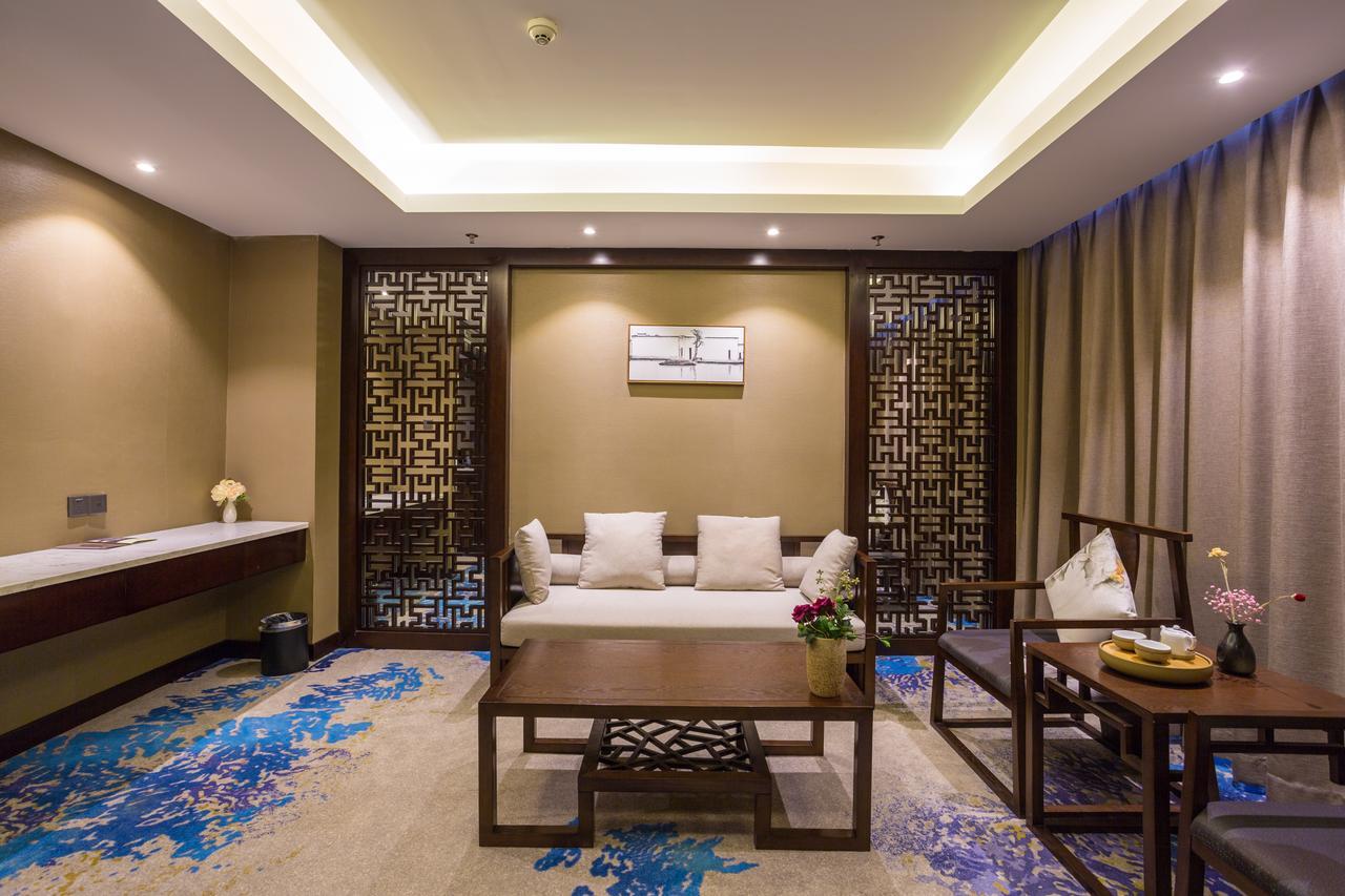 จินเจียง เมโทรโปล โฮเต็ล - ซูโจว เทรนสเตชั่น ชูตู Hotel ภายนอก รูปภาพ